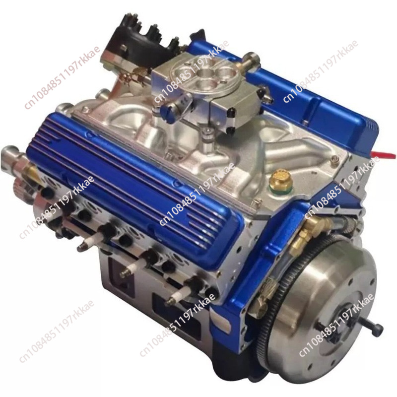 Model Kit Engine V8 - نموذج محرك V8 من الراتنج، نسخة