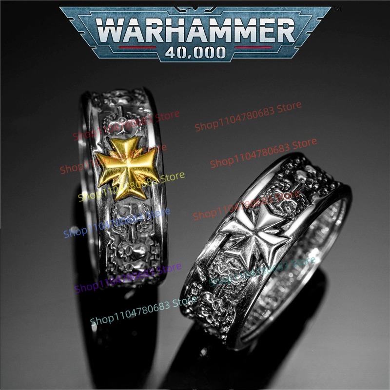 Model Kit Warhammer - خاتم الوعد للفرسان السوداء 40K، مجوهرات