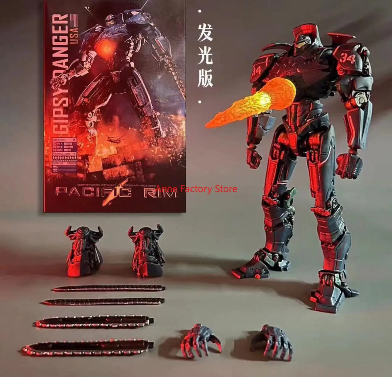 Model Kit Pacific Rim - بقعة الآن ضوء 20 سنتيمتر تنبعث