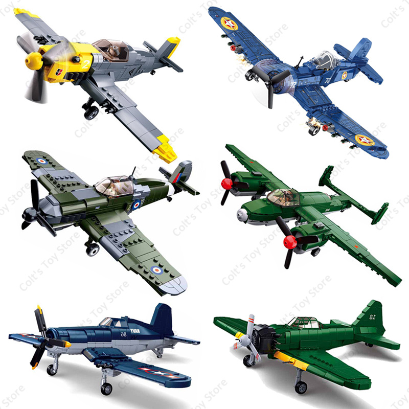 Model Kit Ww2 - سلوبان العسكرية WW2 طائرات الاتحاد السوفياتي