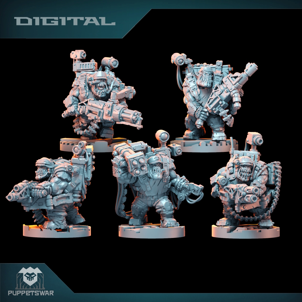 Model Kit Runner - Orc Ultimate Badasses Squad، شخصية الجلد