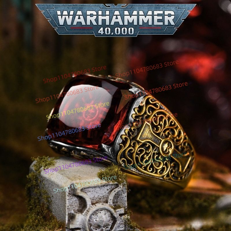 Model Kit Warhammer - خاتم قابل للتعديل 40K Inquisitor، خاتم