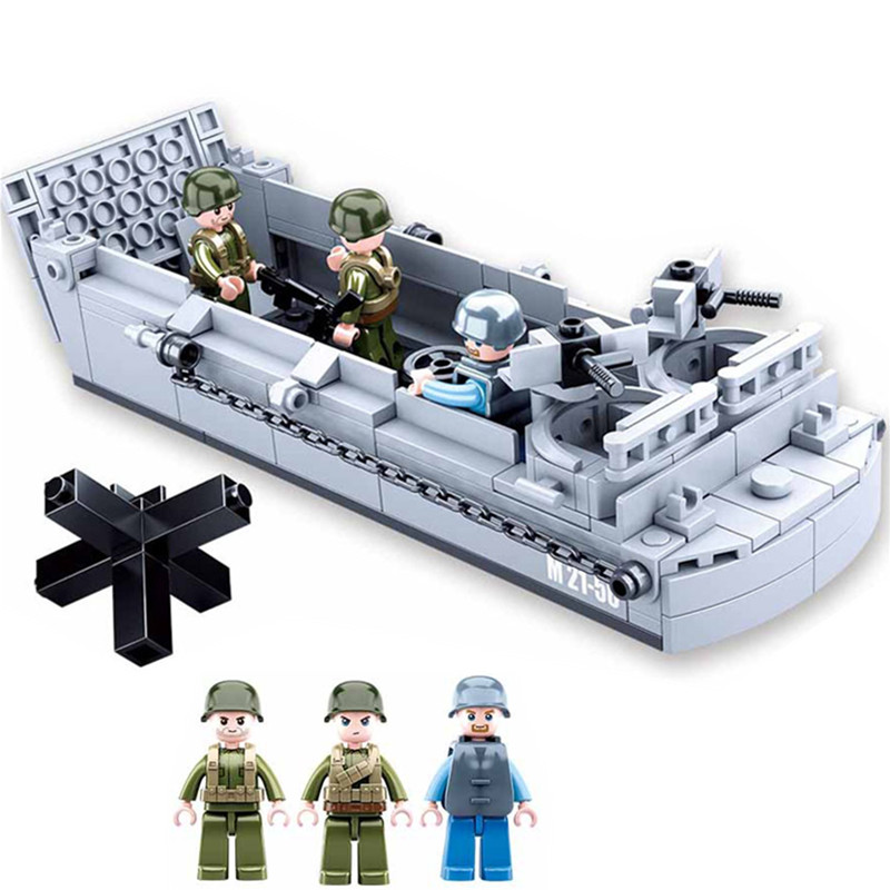Model Kit Ww2 - سلوبان-كتل بناء WW2 العسكرية للأطفال ،