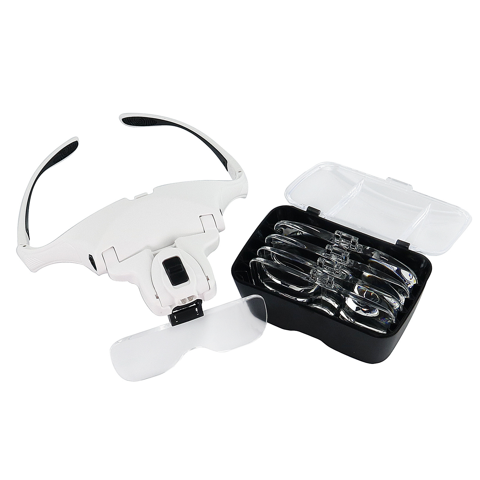 Magnifier With Light - 1.0X 1.5X 2.0X 2.5X 3.5X قابل