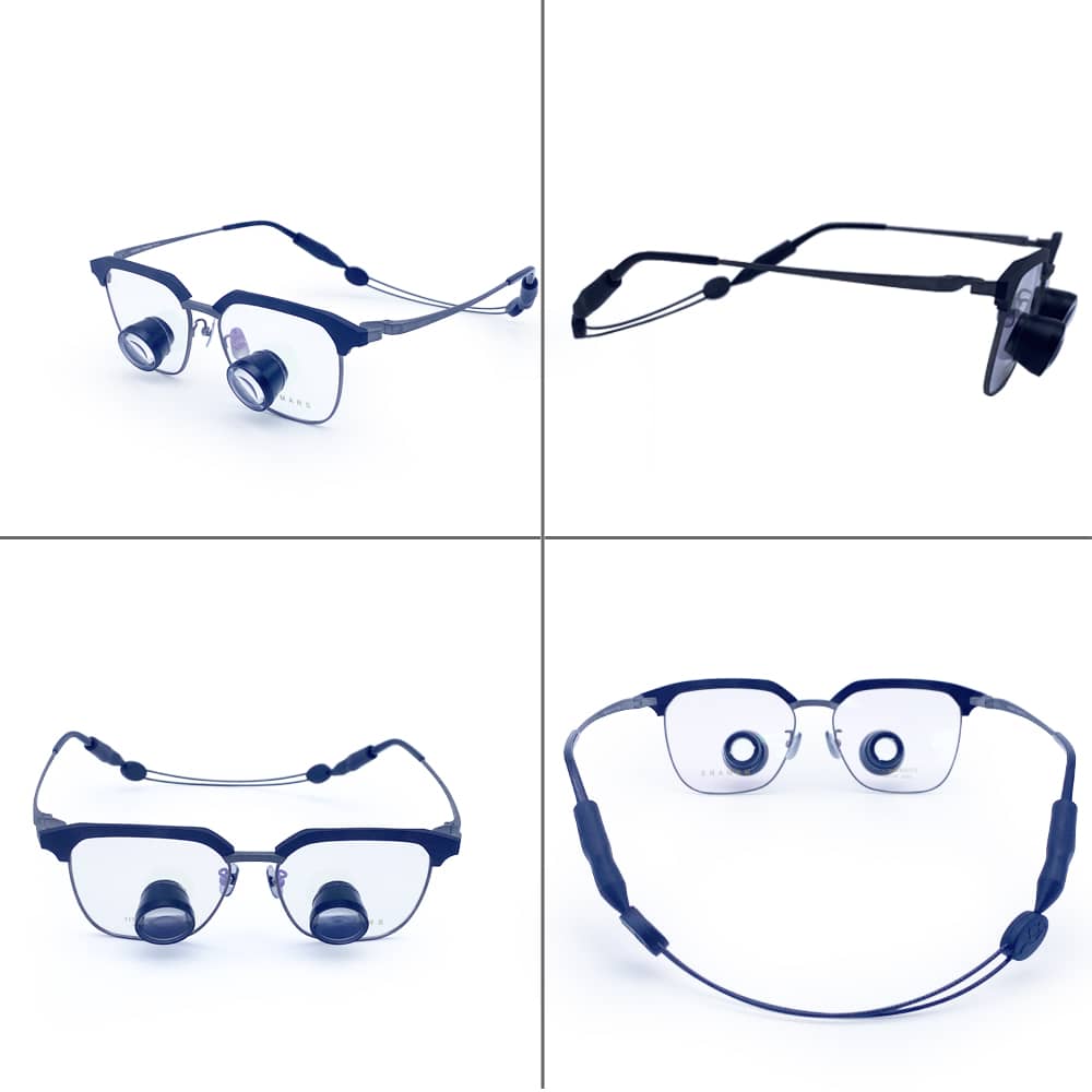 Magnifier With Light - عدسة مكبرة طبية مدمجة للأسنان، عدسة