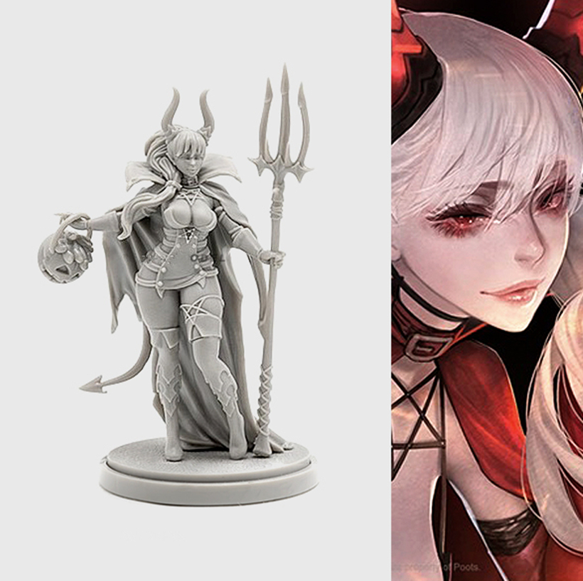 Model Kit Warhammer - طقم نموذج من الراتنج KINGDOM DEATH