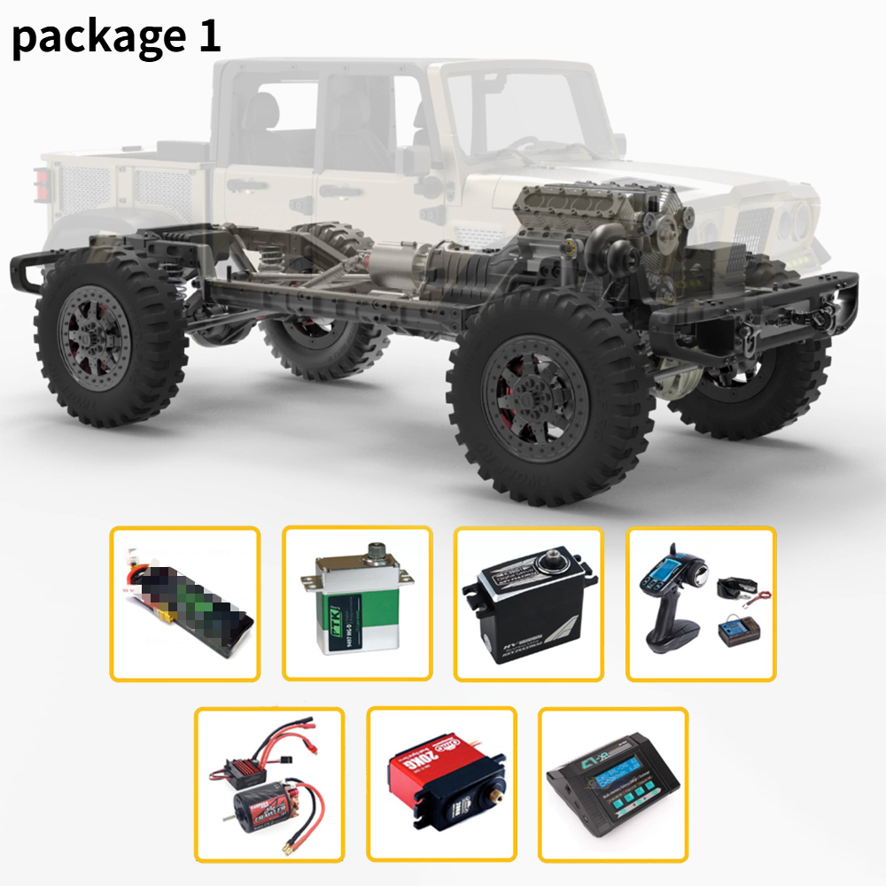 TWOLF 1/10 TW-715 4WD الإطار ك - مراجعة Model Kit Engine V8 وسعره