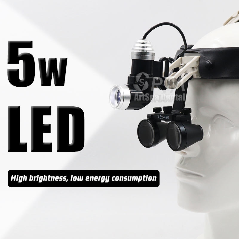 ترقية مريحة نوع الأسنان الطبية - مراجعة Magnifier With Light وسعره