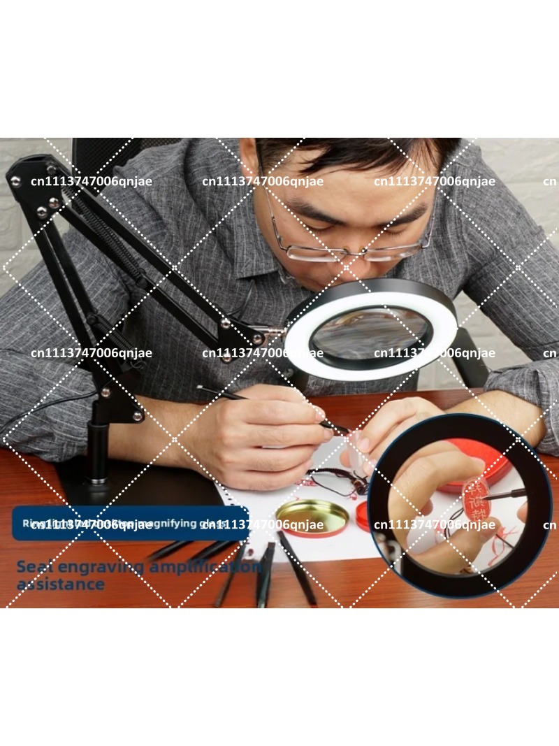 نظارات تكبير مثبتة على الرأس ب - مراجعة Magnifier With Light وسعره