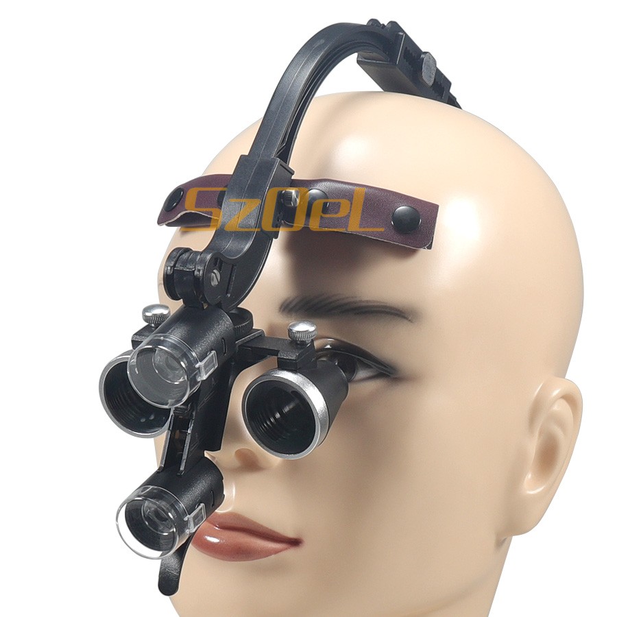 2.5X/3.5X الأسنان مجهر عدسة مك - مراجعة Magnifier With Light وسعره