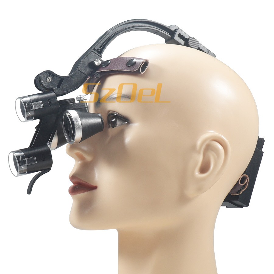 2.5X/3.5X الأسنان مجهر عدسة مك - مراجعة Magnifier With Light وسعره