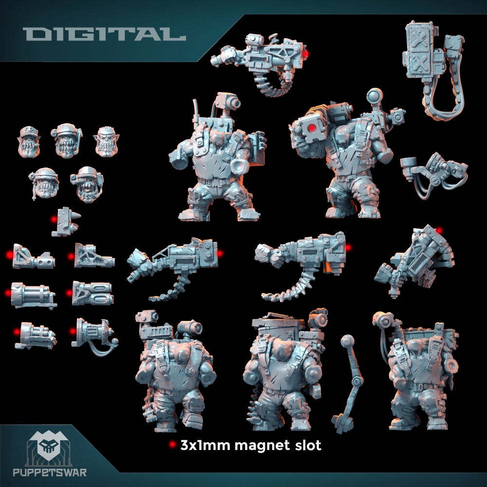 Orc Ultimate Badasses Squad، ش - مراجعة Model Kit Runner وسعره