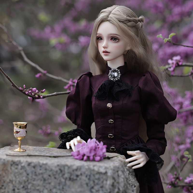 دمية إلينا BJD 1/3 جميلة أنيقة - مراجعة Model Kit Vintage وسعره