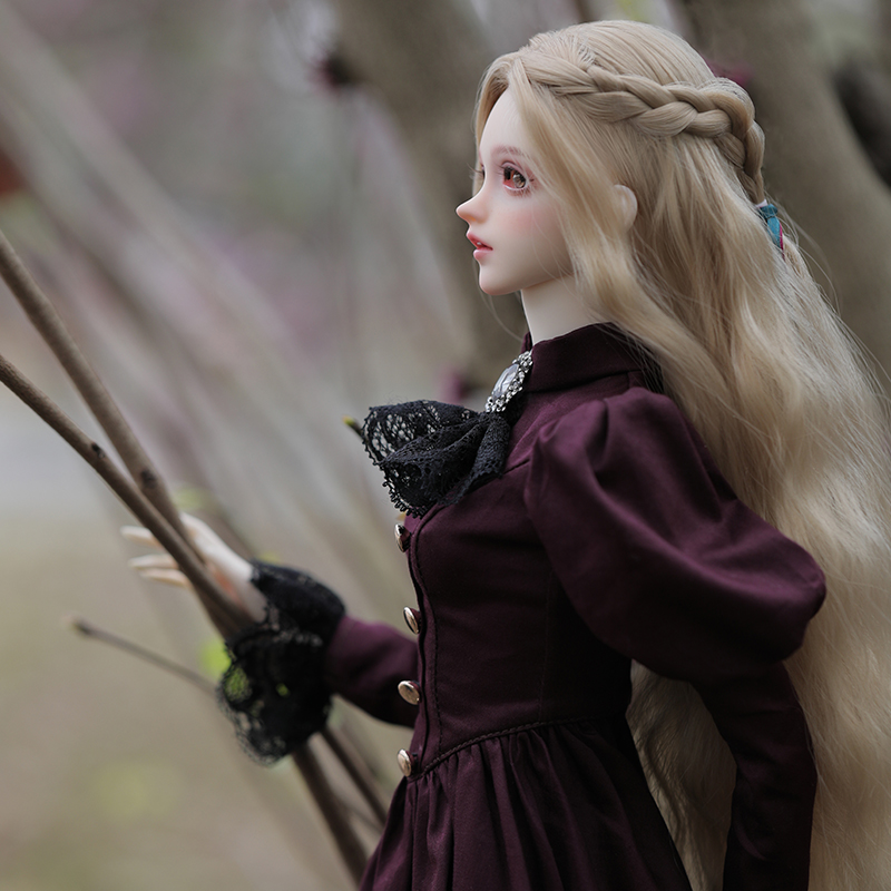 دمية إلينا BJD 1/3 جميلة أنيقة - مراجعة Model Kit Vintage وسعره