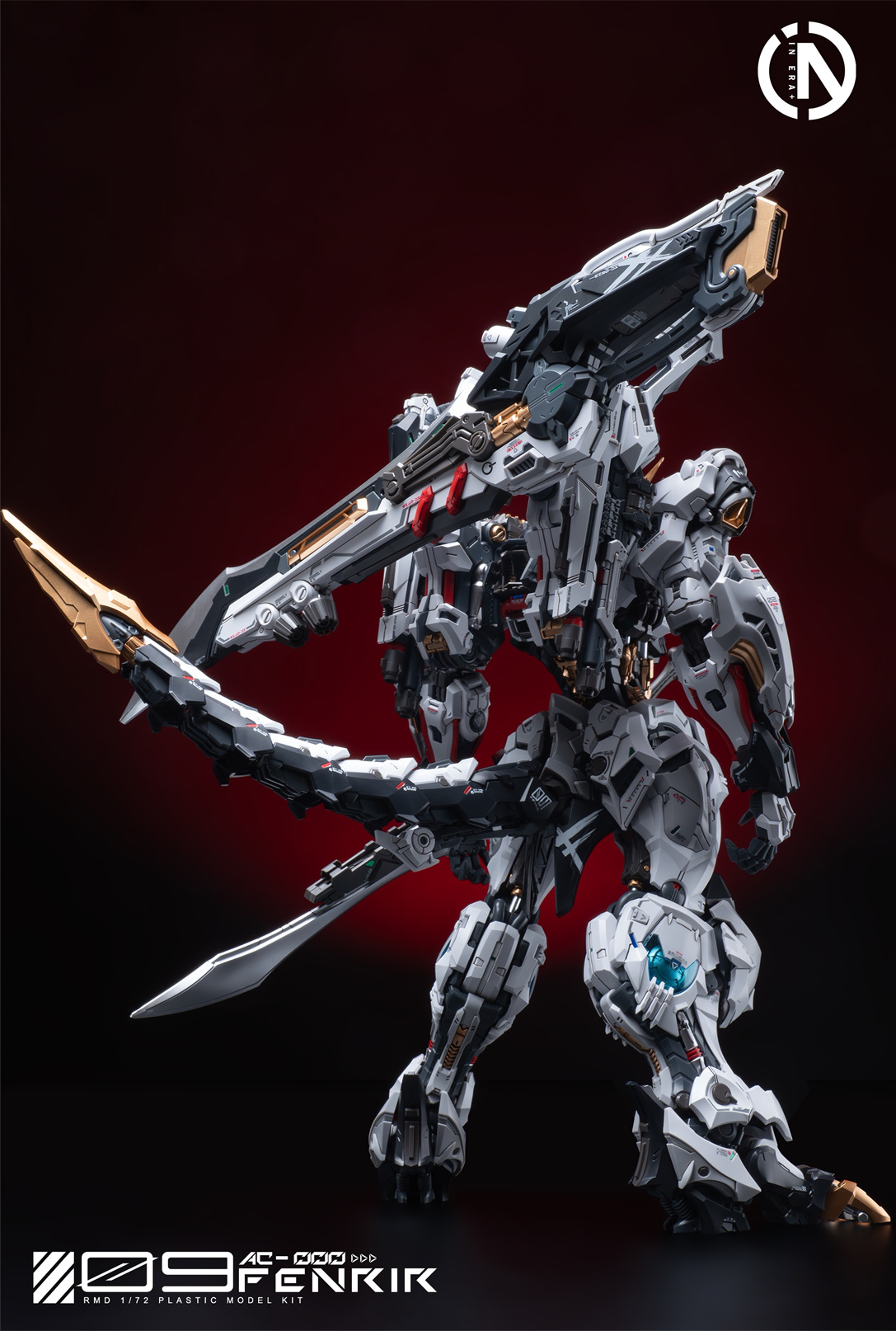 متوفر في ERA+ FNR-09 FENRIR نم - مراجعة Fenrir Model Kit In Era وسعره