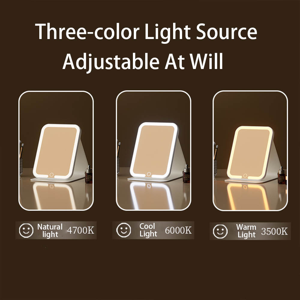 مرآة تجميل ذكية محمولة بإضاءة  - مراجعة Magnifier With Light وسعره