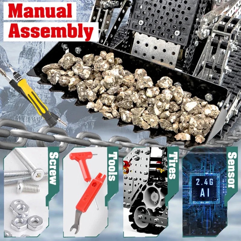 شاحنة قلابة بجهاز تحكم عن بعد  - مراجعة Model Kit Runner وسعره