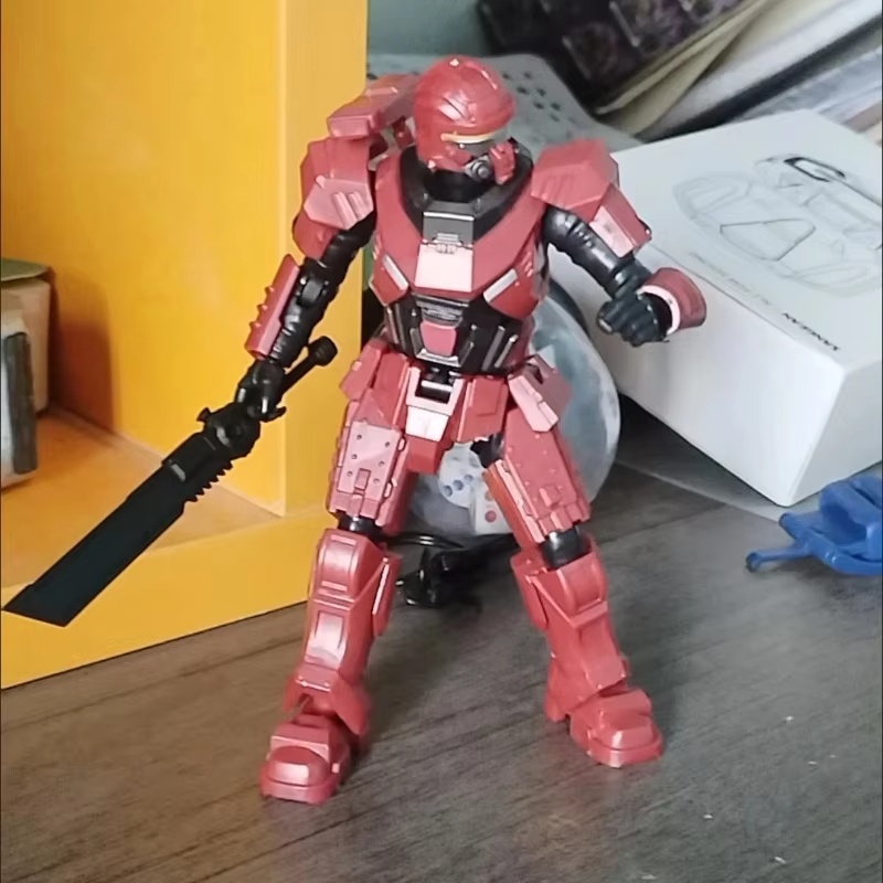 مكعبات بناء باور آرمور، مجسم ش - مراجعة Model Kit Chainsaw Man وسعره