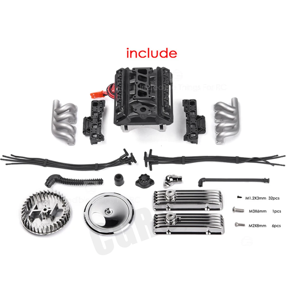 الكلاسيكية V8 F82 مقلد محرك ال - مراجعة Model Kit Engine V8 وسعره