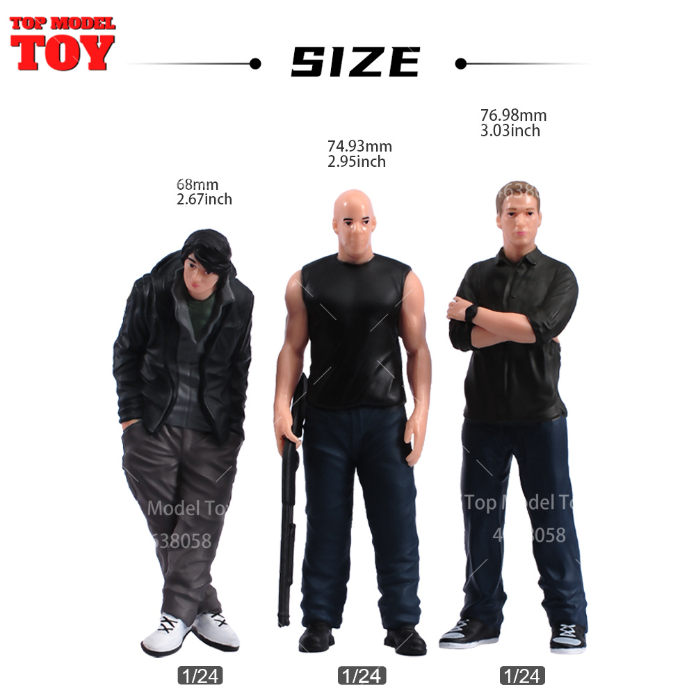 مجسمات مصغرة مطلية بمقياس 1/24 - مراجعة Model Kit Runner وسعره