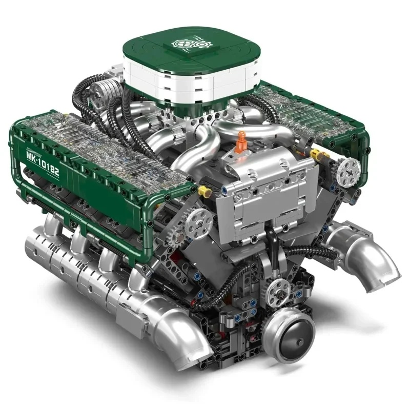 2250 قطعة، مجموعة بناء سيارة س - مراجعة Model Kit Engine V8 وسعره