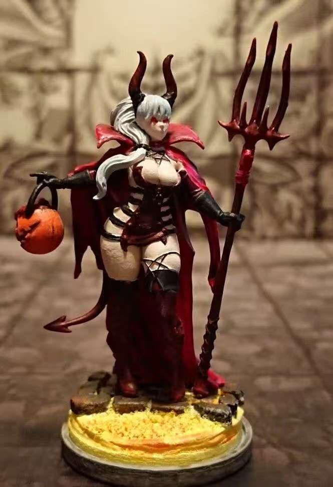 طقم نموذج من الراتنج KINGDOM D - مراجعة Model Kit Warhammer وسعره
